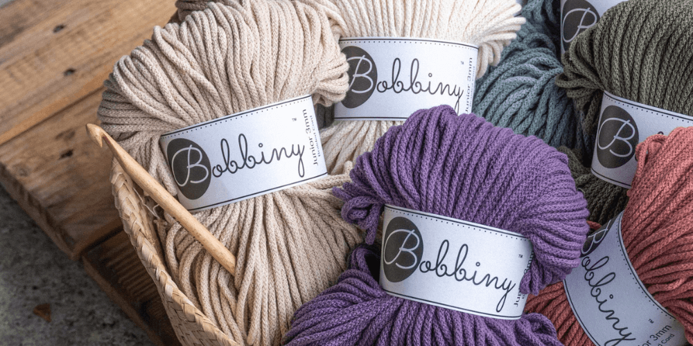 Acheter du fil recyclé Bobbiny en ligne – Plaisir XXL du crochet pour de grandes mailles – KREANDO