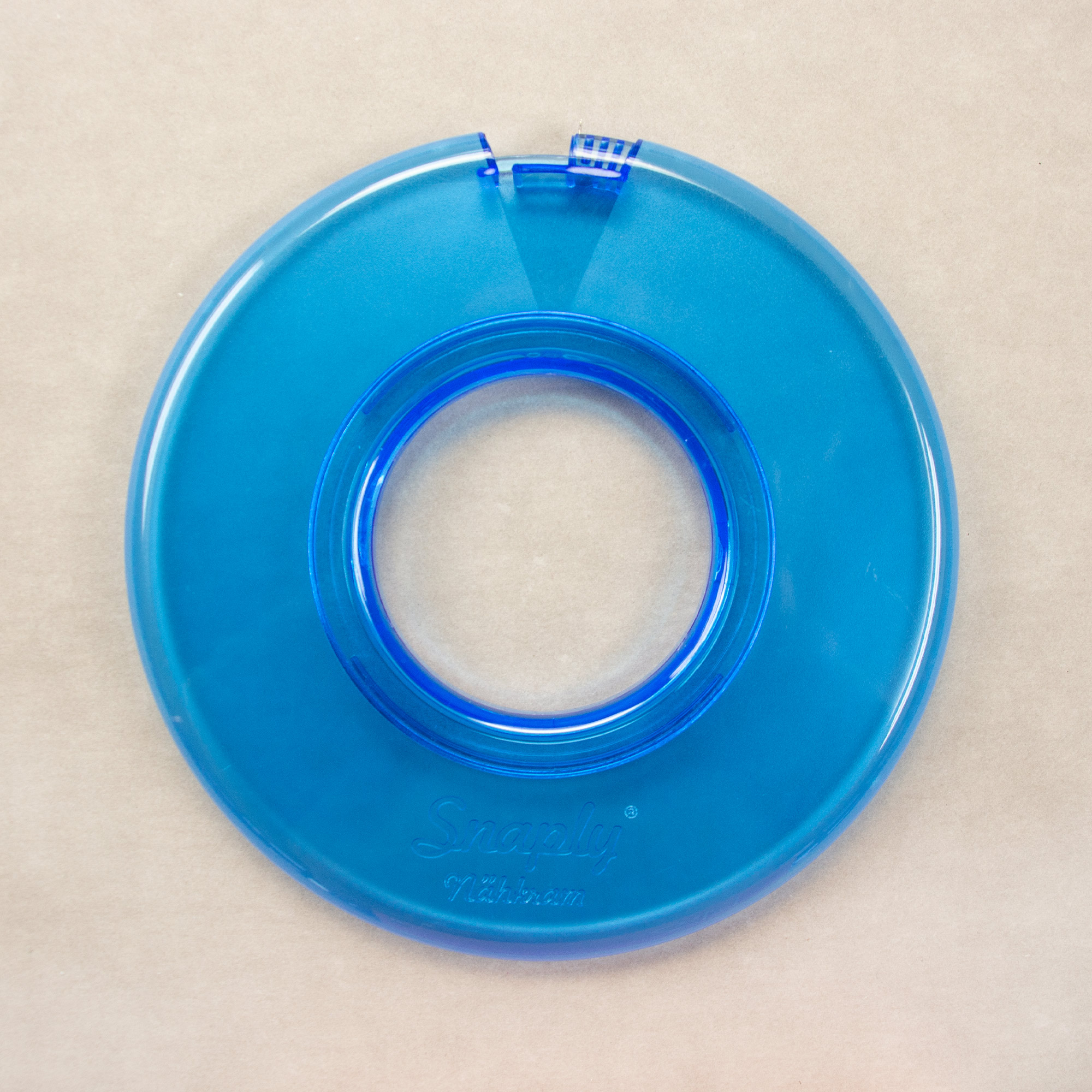 Dérouleur de ruban adhésif double face/Wondertape, 17 cm (bleu)