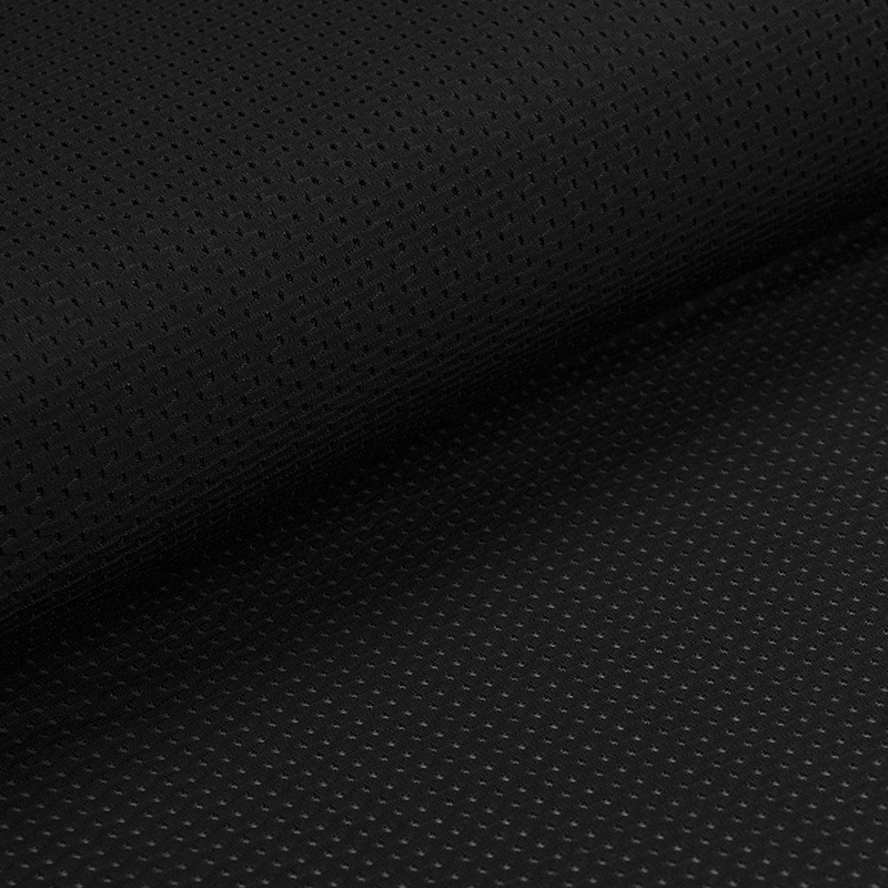 Netzstoff elastisch Sport (schwarz)