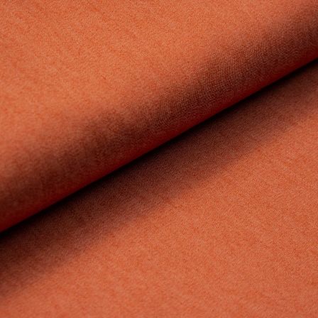 Tissu jean en coton "Stretch" (orange rouille)