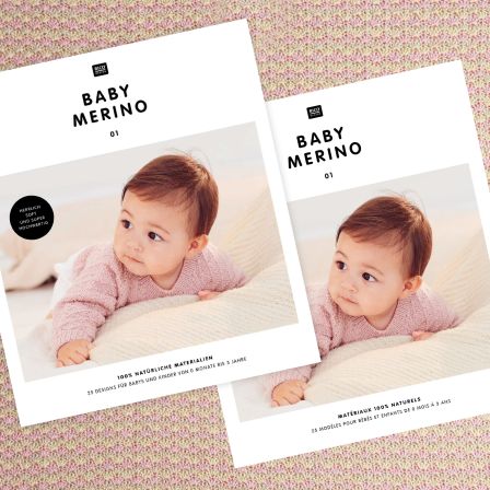 Magazine "Baby Merino - n° 01" de RICO DESIGN (français/allemand)