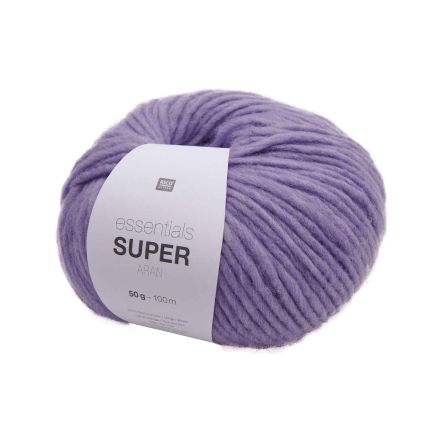 Wolle - Rico Essentials Super Aran (lila)