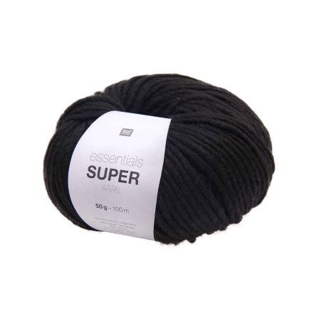 Wolle - Rico Essentials Super Aran (anthrazit)