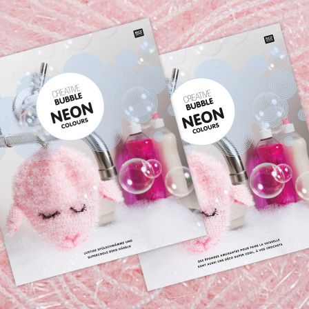 Magazine "Creative Bubble - Neon Colours" de RICO DESIGN (français/allemand)