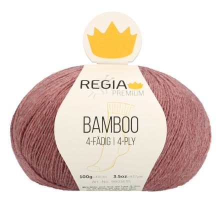 Wolle - Sockengarn “Regia Premium Bamboo” (brownred) von Schachenmayr