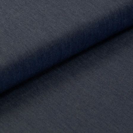 Tissu jean - chambray de coton "Denim light" (bleu denim)