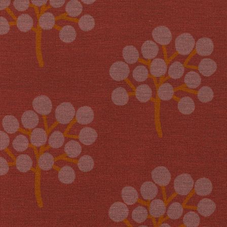Jersey de coton "Cassis Berry by jolijou" (rouge foncé-bois de rose) de Swafing
