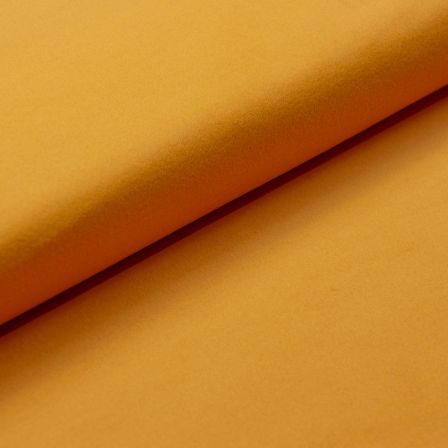 Coton "Duvetine uni" (orange clair)