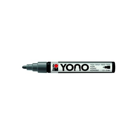 Marabu - feutre acrylique "YONO" 1.5 - 3 mm (078/gris)