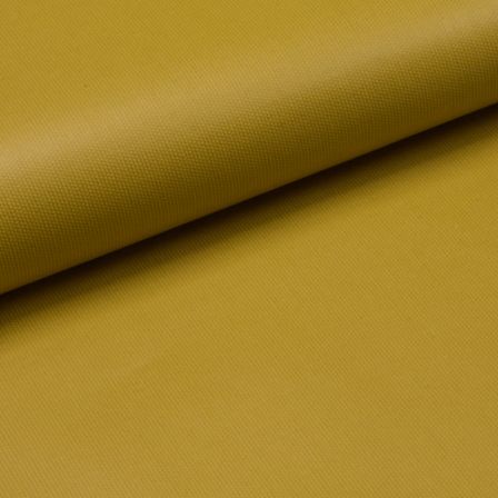 Heavy canevas coton enduit "Soft Touch" (jaune moutarde)