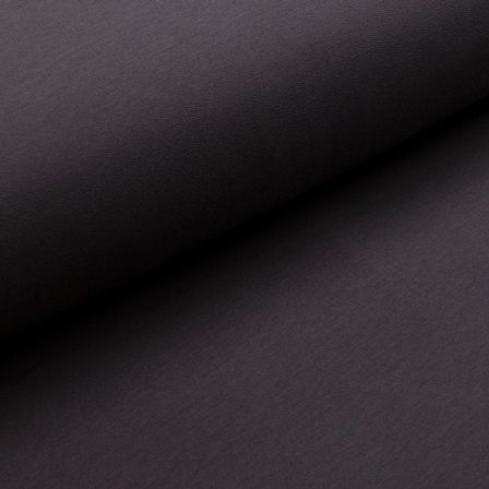 Sweat coton bio - uni "Soft Alva" (gris foncé)