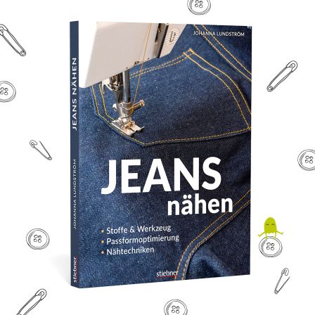 Livre - Buch - "Jeans nähen" (en allemand)