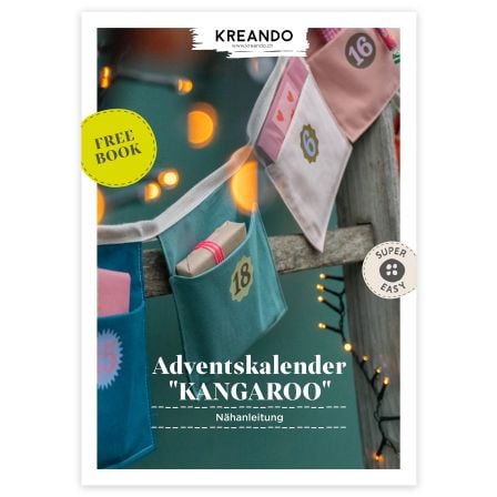 Freebook - Nähanleitung Adventskalender "KANGAROO" von KREANDO (deutsch)
