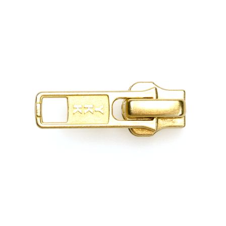 Zipper/Schieber - zu Reissverschluss "Metallic" (gold) von YKK