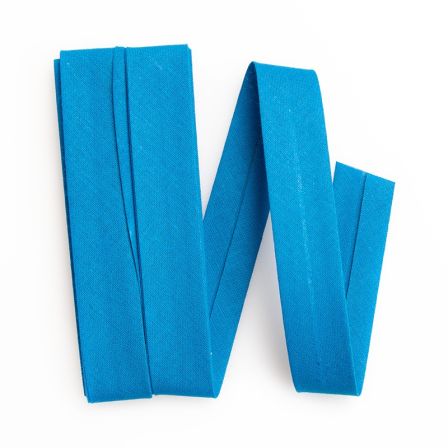 PRYM Biais coton 20 mm, pièce à 3.5 m (turquoise) 903338