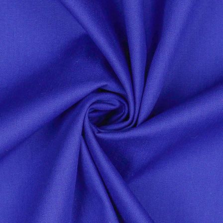 Popeline coton "Europe" (bleu violet)