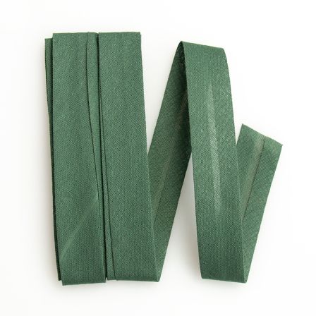 PRYM Biais coton 20 mm, pièce à 3.5 m (vert mousse) 903345