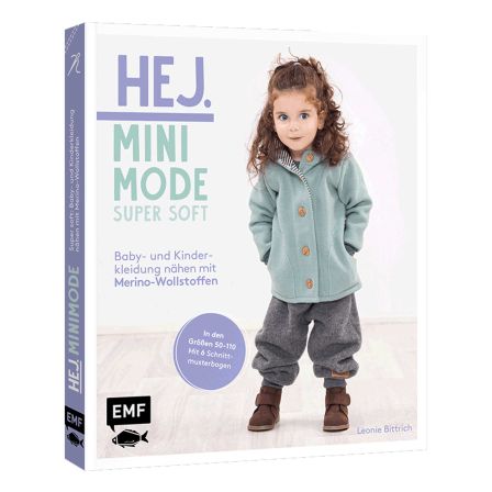 Livre - "Hej. Minimode - Super soft" (Grösse 50-110) de Leonie Bittrich (en allemand)