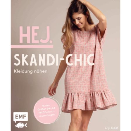 Livre - "HEJ. Skandi-Chic - Kleidung nähen" par Anja Roloff (en allemand)