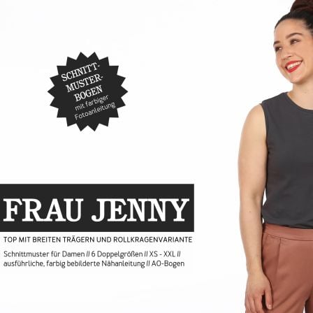 Patron - Top basic pour femme "Frau Jenny" ( XS-XXL) de STUDIO SCHNITTREIF