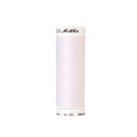 Mettler fil à coudre - fil universel "Seralon" bobine de 200 m (2000/blanc)