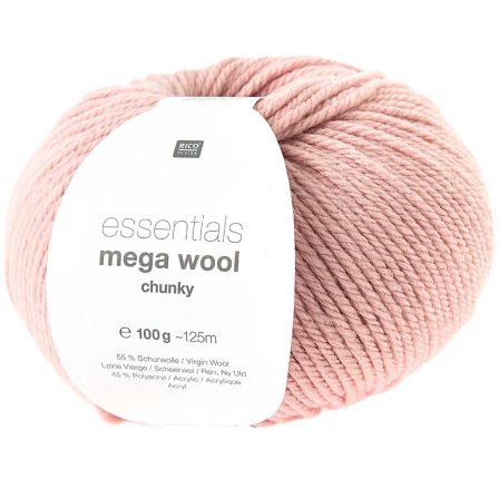 Wolle - Rico Essentials Mega Wool chunky (rosa)