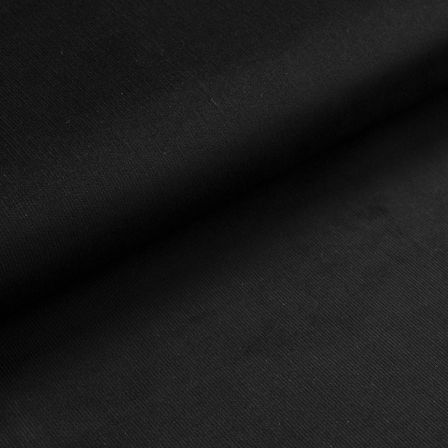 Velours côtelé fin coton stretch "Velours milleraies" (noir)