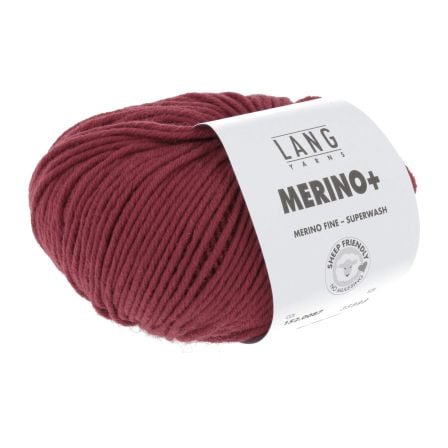 Merinowolle MERINO+ von LANG Yarns (0087/chianti)