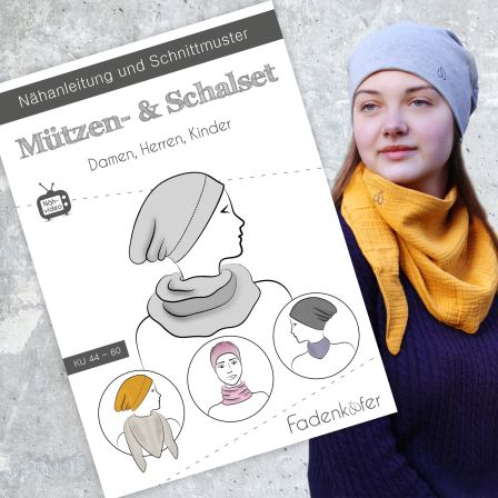 Patron - Écharpe et bonnet de fadenkäfer (en allemand)