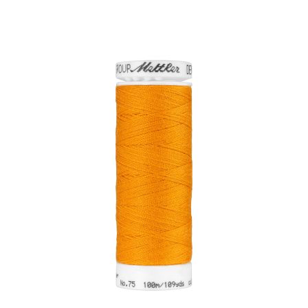 Mettler Näh- und Stickgarn "Denim Doc®" - Spule à 100 m (col. 0122/orange)