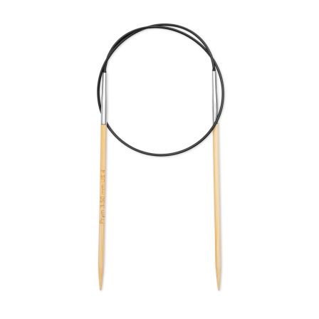 PRYM Aiguilles circulaires bambou 60 cm - 3.50 mm 222515