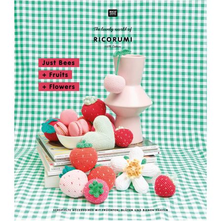 Magazine "Creative Ricorumi - Just Bees + Fruits + Flowers" de Rico Design (français/allemand)