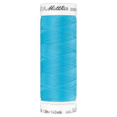 Mettler fil à coudre - extensible "Seraflex" - bobine à 130 m (0409/turquoise)