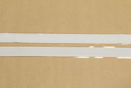 Velcro/bande - auto-agrippante adhésif "Crochet & velours" 20/30/50 mm - pièce de 1 m (blanc)