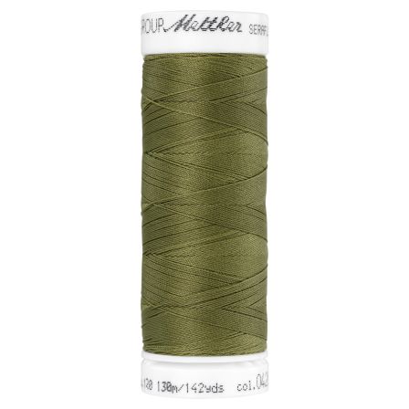 Mettler fil à coudre - extensible "Seraflex" - bobine à 130 m (0420/olive drab)