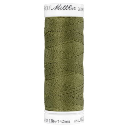 Mettler Nähgarn - dehnbar "Seraflex“ - Spule à 130 m (0420/olive drab)