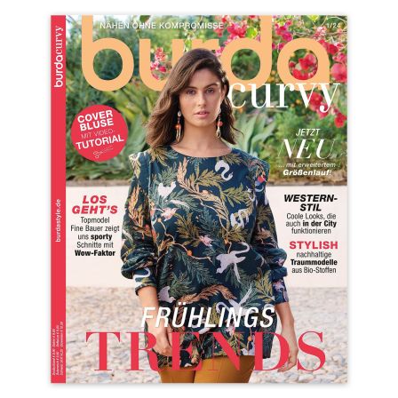 Magazine burda curvy - 01/2024 Printemps (allemand)
