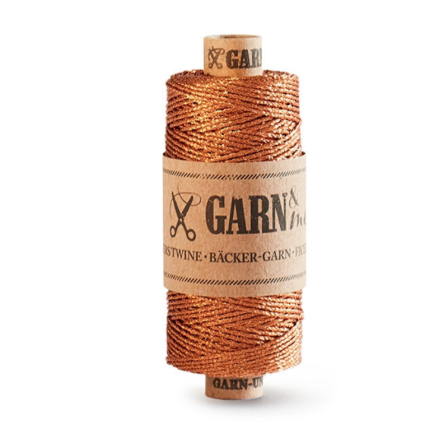 Ficelle Bakers Twine "Metallic" (cuivré)