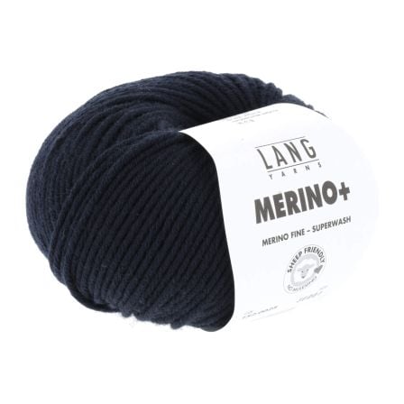 Merinowolle MERINO+ von LANG Yarns (0025/navy)