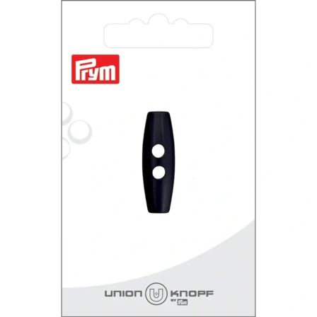 PRYM Knebelknopf "Dufflecoat" - 30 mm (schwarz)