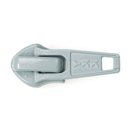 Zip/curseur trapèze pour fermeture Éclair "Basic" (577 gris) de YKK