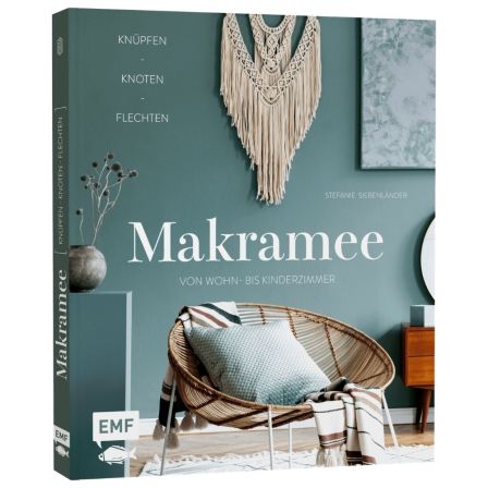 Livre - "Makramee - von Wohn- bis Kinderzimmer" de St. Siebenländer (en allemand)