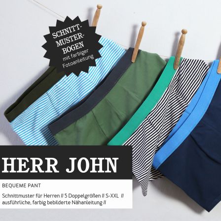 Schnittmuster - Herren Unterhose "Herr John" (Gr. S-XXL) von STUDIO SCHNITTREIF