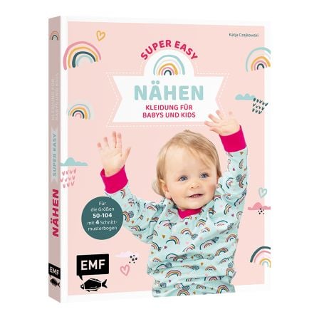 Buch - "Nähen super easy - Kleidung für Babys und Kids" von Katja Czajkowski