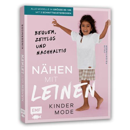 Livre - "Nähen mit Leinen - Kindermode" en allemand