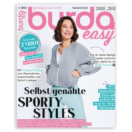 Magazine burda easy - 01/2023