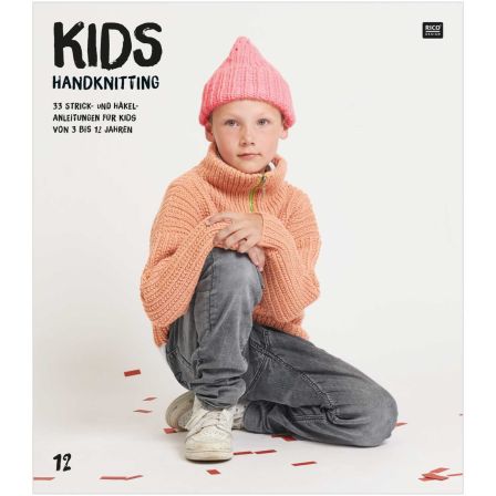 Magazine "Kids Handknitting n° 12" de Rico Design (français/allemand)