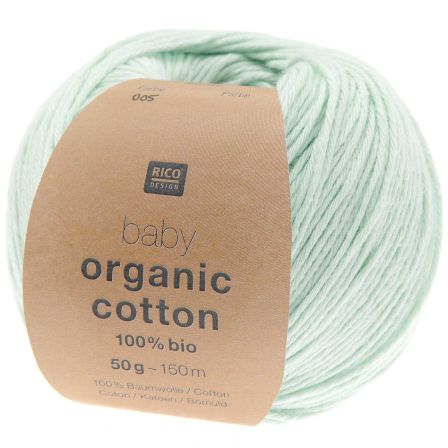 Laine bio - Rico Baby Organic Cotton (menthe)