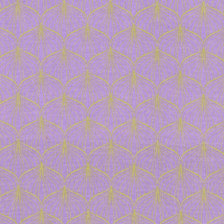 AU Maison Baumwolle "Alli-Violet" (lila-gelb)