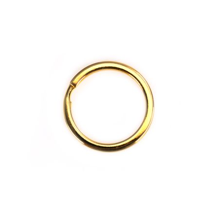 Schlüsselring - flach Ø 30 mm (gold)